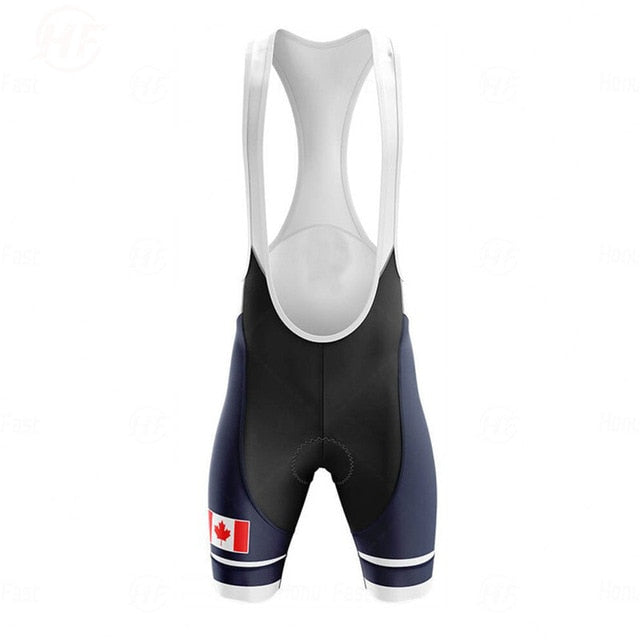 Canada Men's Cycling Jersey Short Kit