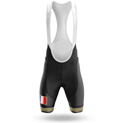 France Men's Cycling Jersey Short Kit