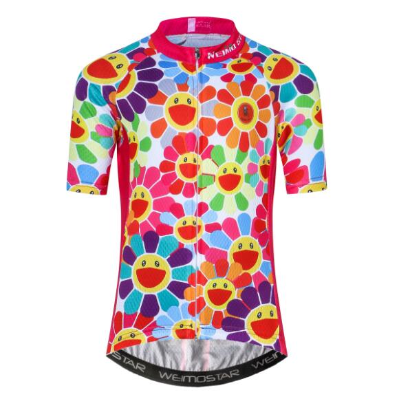 Children's Cartoon Cycling Jersey