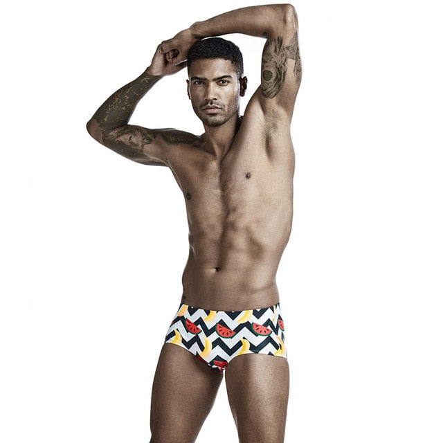 Men's Low Rise Flag Traditional Cut Swim Brief (Cool Designs)