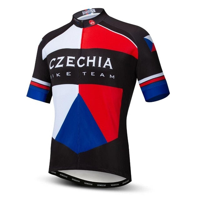 Slovakia Men's Short Sleeved Cycling Jersey