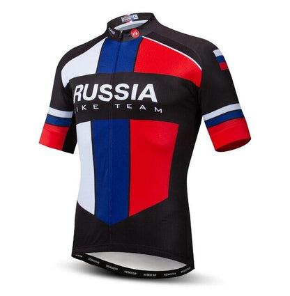 Slovakia Men's Short Sleeved Cycling Jersey