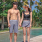 Male Female Matching Couple's Swimsuits