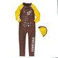 Kids UPF50+ One-piece Rash Guard / Swimsuit with Swim Cap