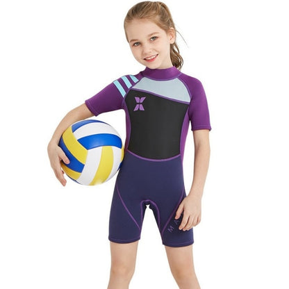 Boys And Girls Neoprene/Nylon Shorty Wetsuit