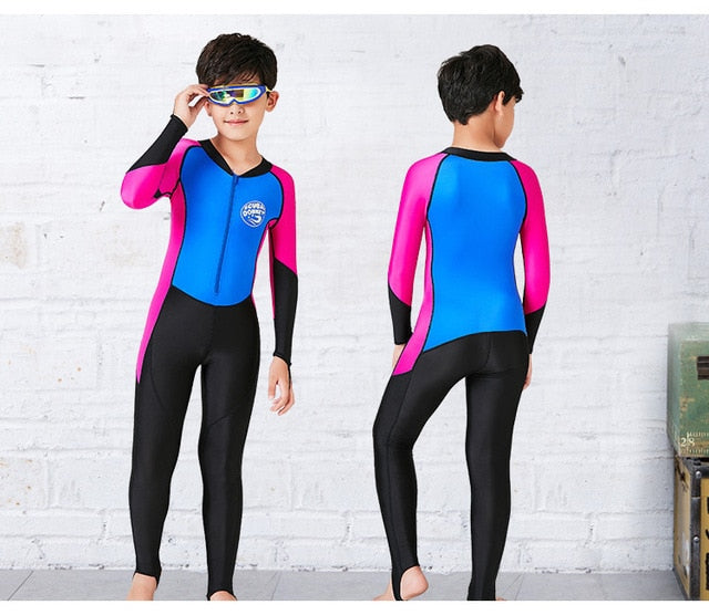 Children's One-Piece Diving Suit