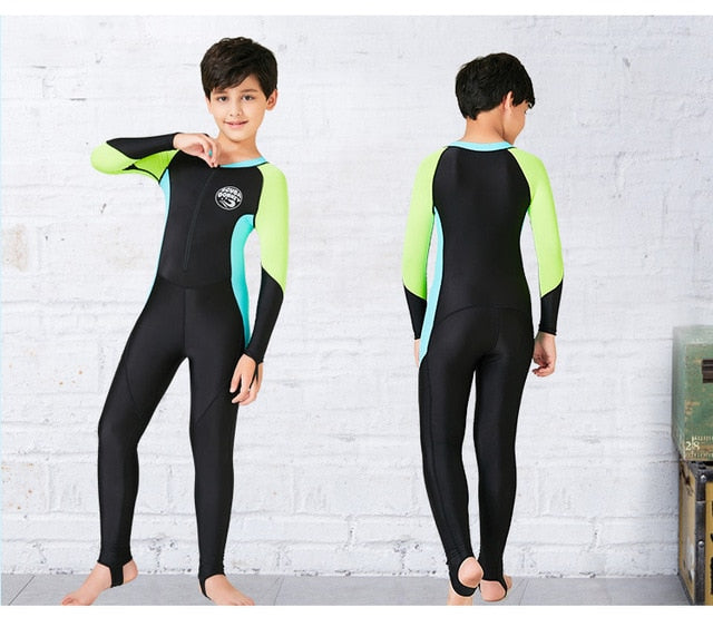 Children's One-Piece Diving Suit