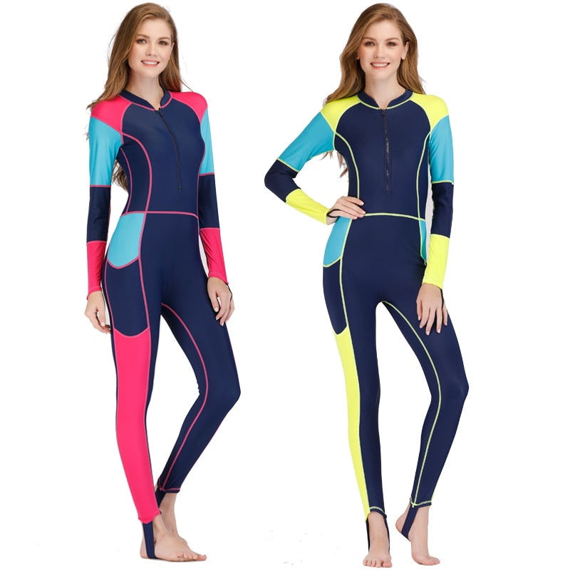 Full Body Women's Lycra Rashguard/Wetsuit (50 UPF+)