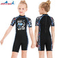 Kids Thermal Lycra Wetsuit / Swimsuit Shorty (with Back Zipper)