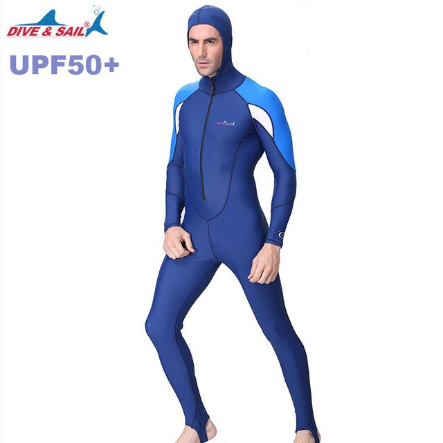 Men's & Women's Full Body Sport Rash Guard Dive Skin Suit for Swimming Snorkeling Diving & Surfing