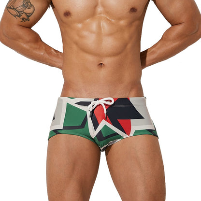 Christmas Men's Swim Brief