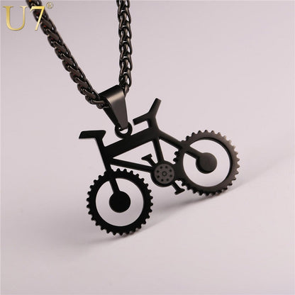Bicycle Necklace