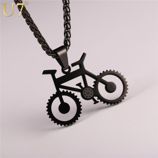 Bicycle Necklace