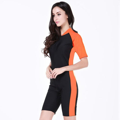 SBART Anti-UV Lycra Short Sleeve Triathlon Wetsuit for Men & Women
