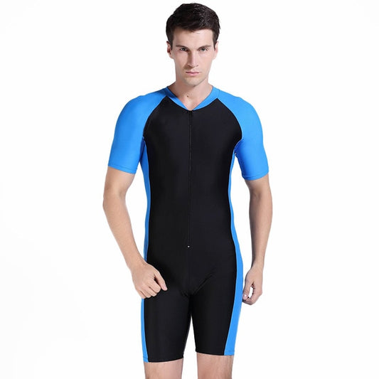 SBART Anti-UV Lycra Short Sleeve Triathlon Wetsuit for Men & Women