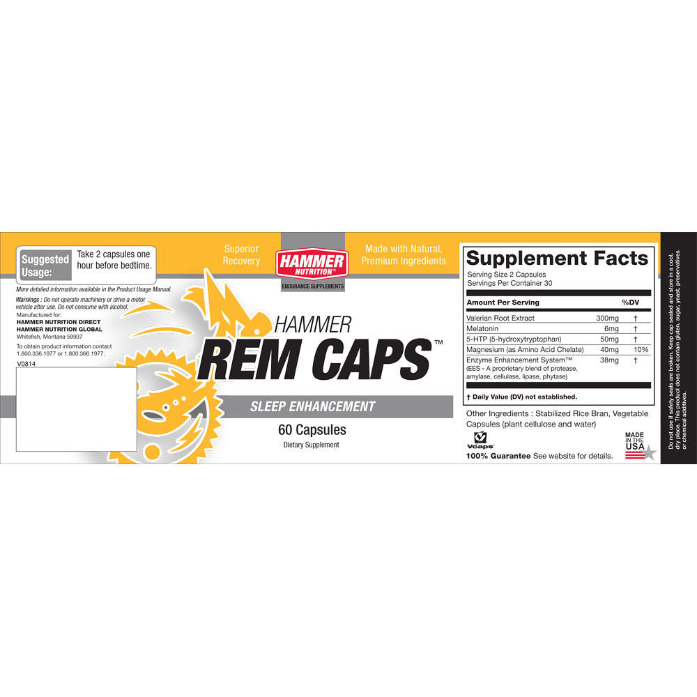 Hammer Nutrition REM Caps (60 Capsules)