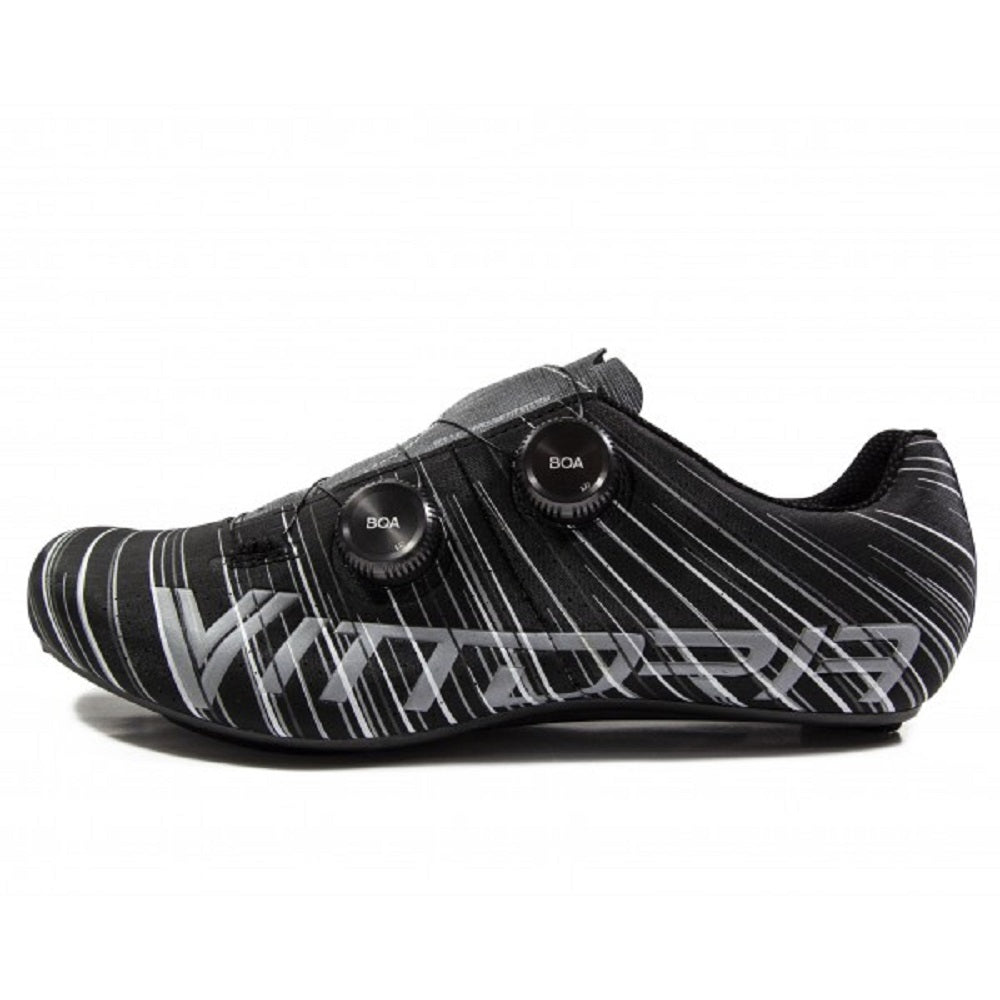 Vittoria Revolve Road Cycling Shoes - Silk Matte Black (FCT Carbon Sole)