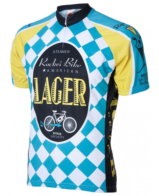 Moab Brewery Rocket Bike Lager Men's Cycling Jersey (S, M, L, XL, 2XL, 3XL)