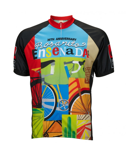 Rosarito 2016 Men's Cycling Jersey (S, M, L, XL, 2XL, 3XL)
