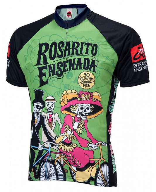 Rosarito Ensenada Day of the Dead Men's Cycling Jersey (S, M, L, XL, 2XL, 3XL)