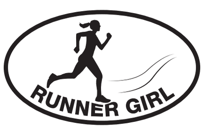 Runner Girl #2 Magnet