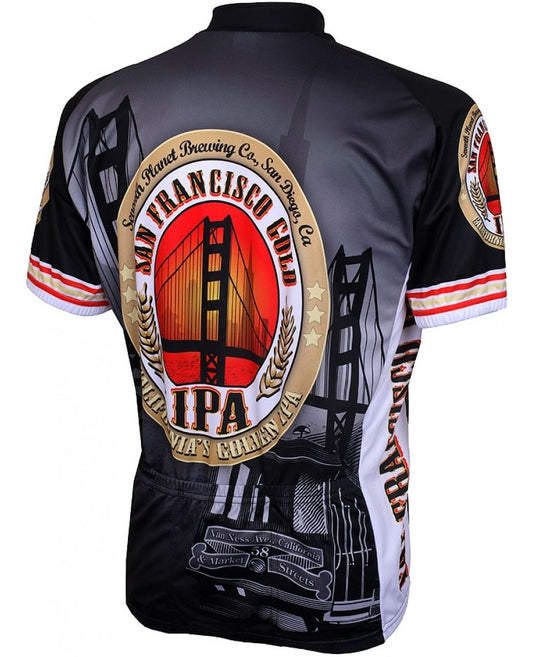 San Francisco Gold IPA Cycling Jersey (S, M, L, XL, 2XL, 3XL)