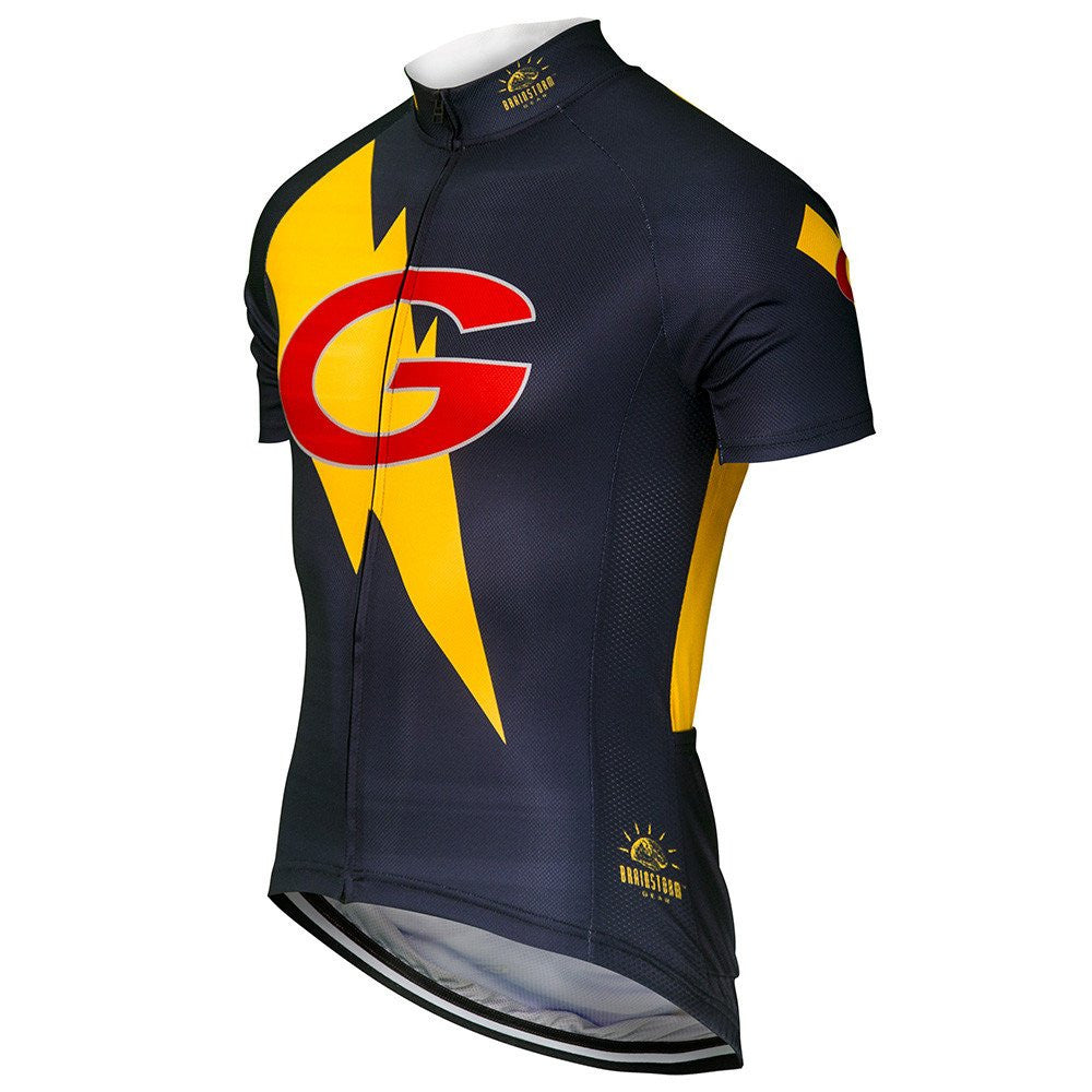 Sesame Street Super Grover Men's Cycling Jersey (M, L, 3XL)