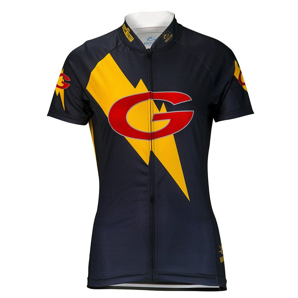 Sesame Street Super Grover Women's Cycling Jersey (S, XL, 2XL)