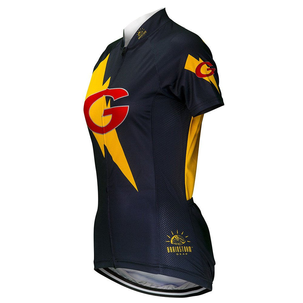 Sesame Street Super Grover Women's Cycling Jersey (S, XL, 2XL)