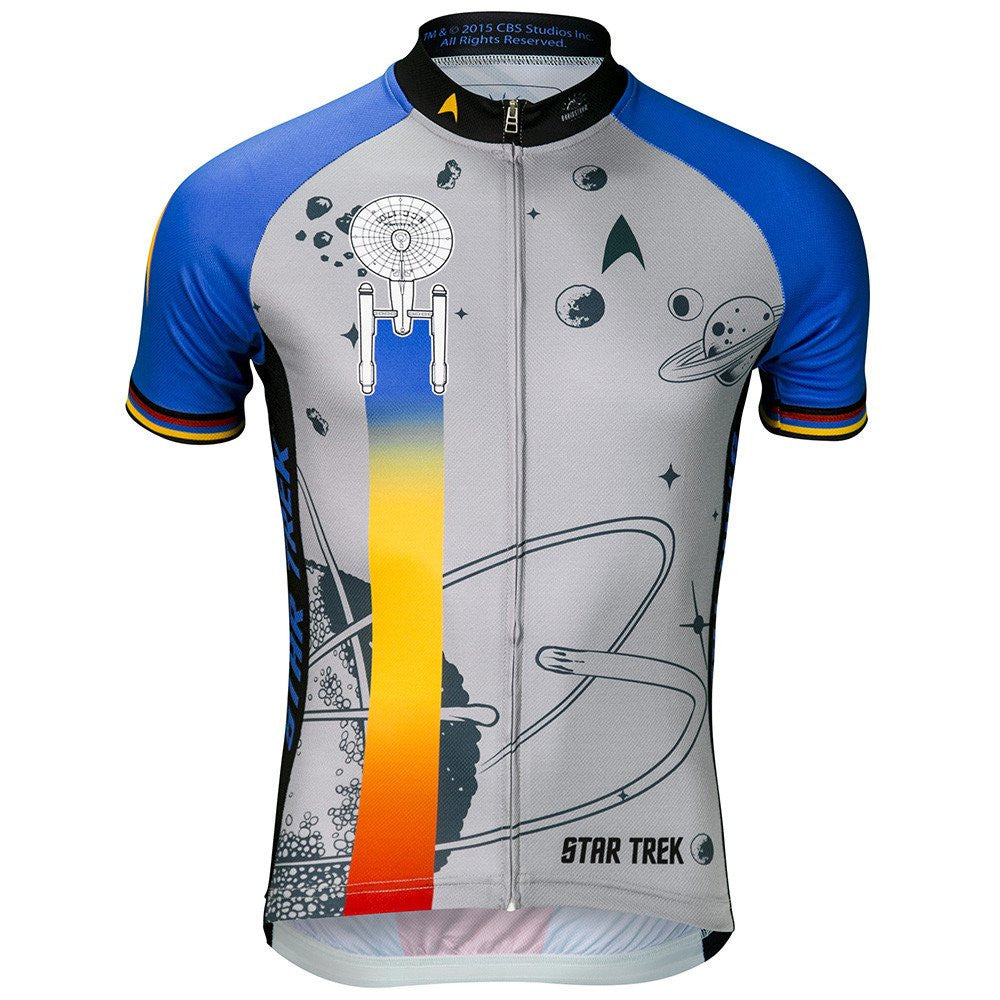 Star Trek Final Frontier Men's Cycling Jersey (S, M, L, XL, 2XL, 3XL)