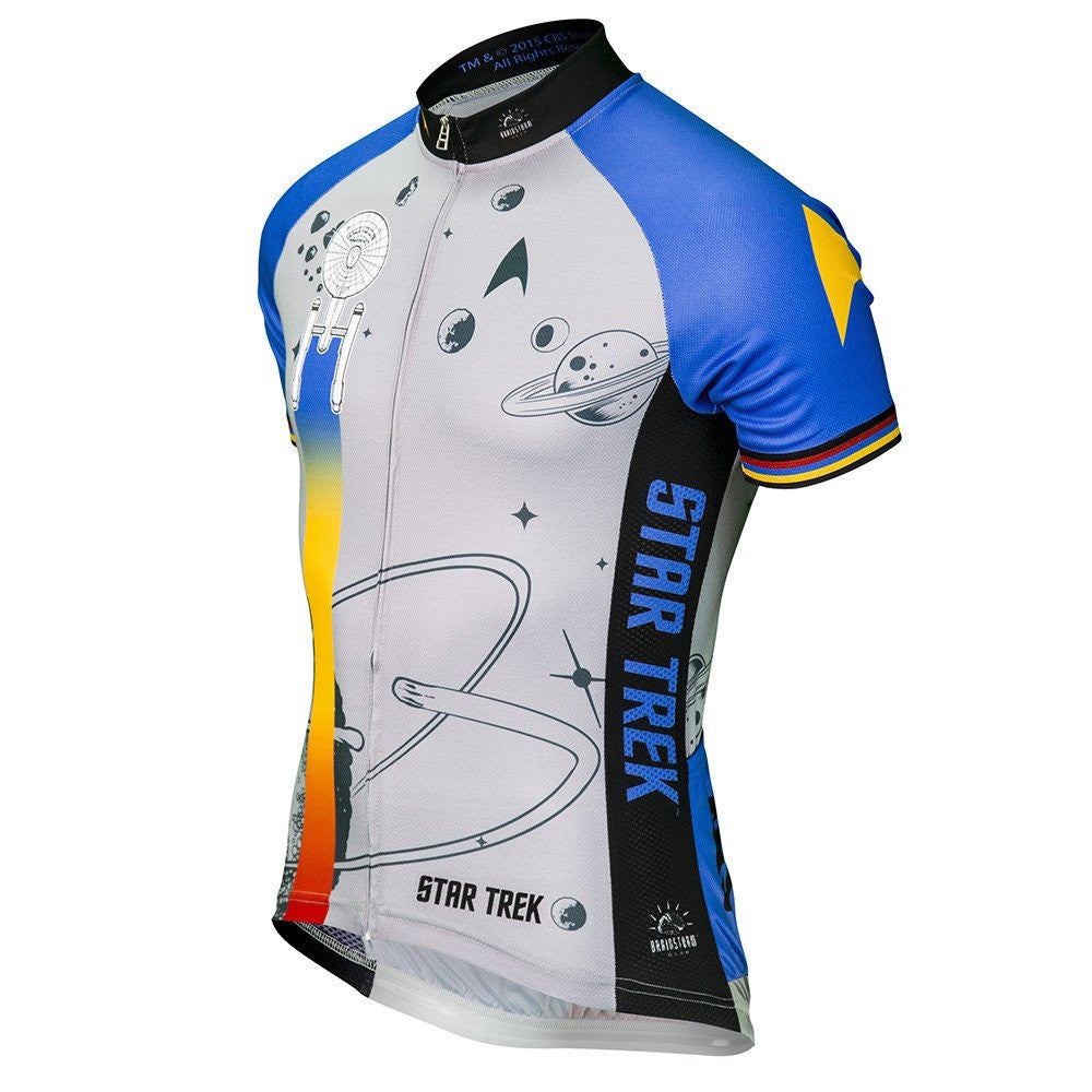 Star Trek Final Frontier Men's Cycling Jersey (S, M, L, XL, 2XL, 3XL)