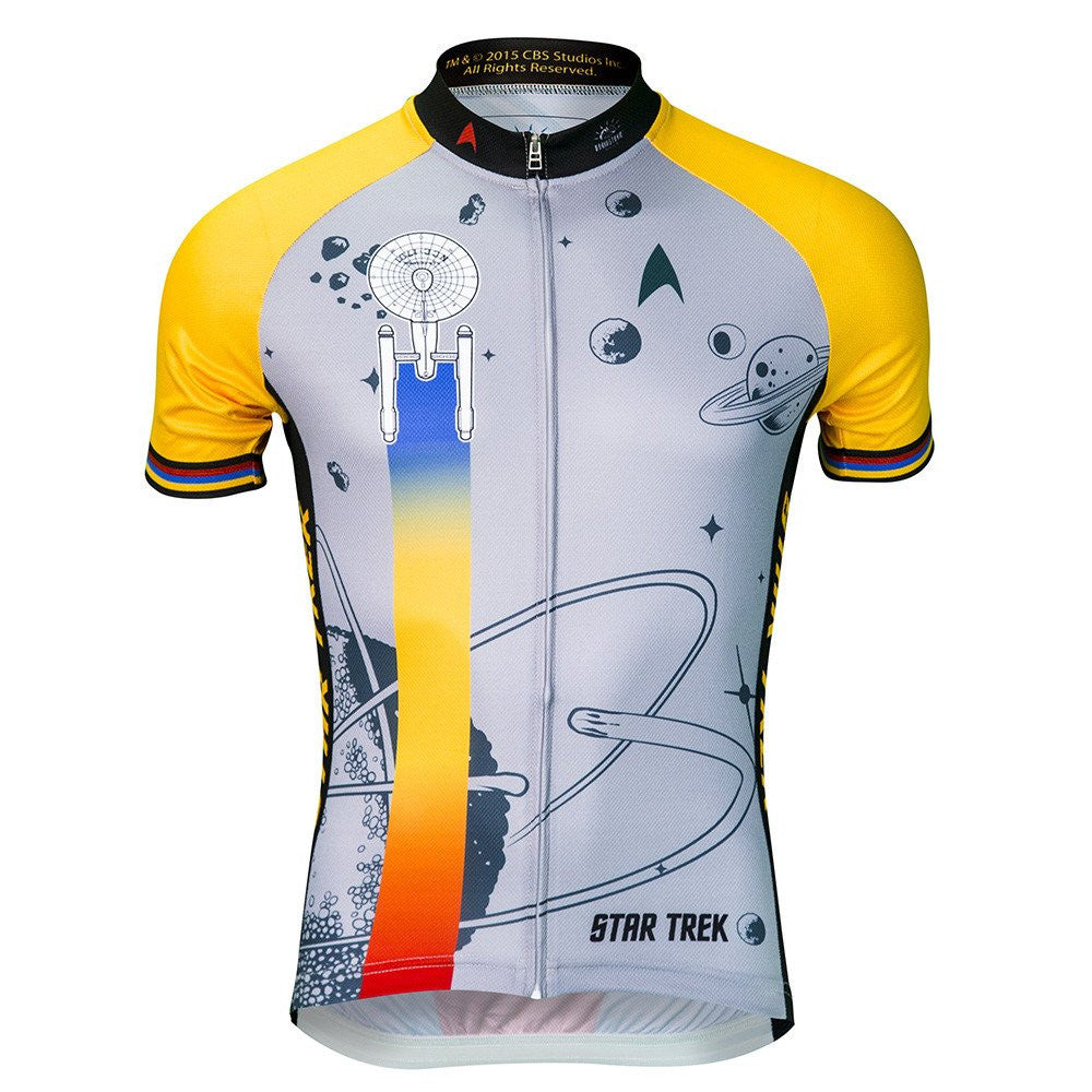 Star Trek Final Frontier Men's Cycling Jersey (S, M, L, XL, 2XL, 3XL)