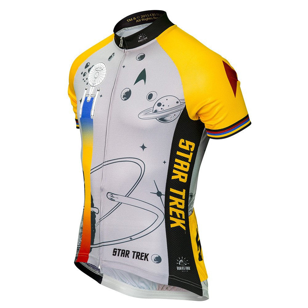 Star Trek Final Frontier Men's Cycling Jersey (S, M, L, XL, 2XL, 3XL)