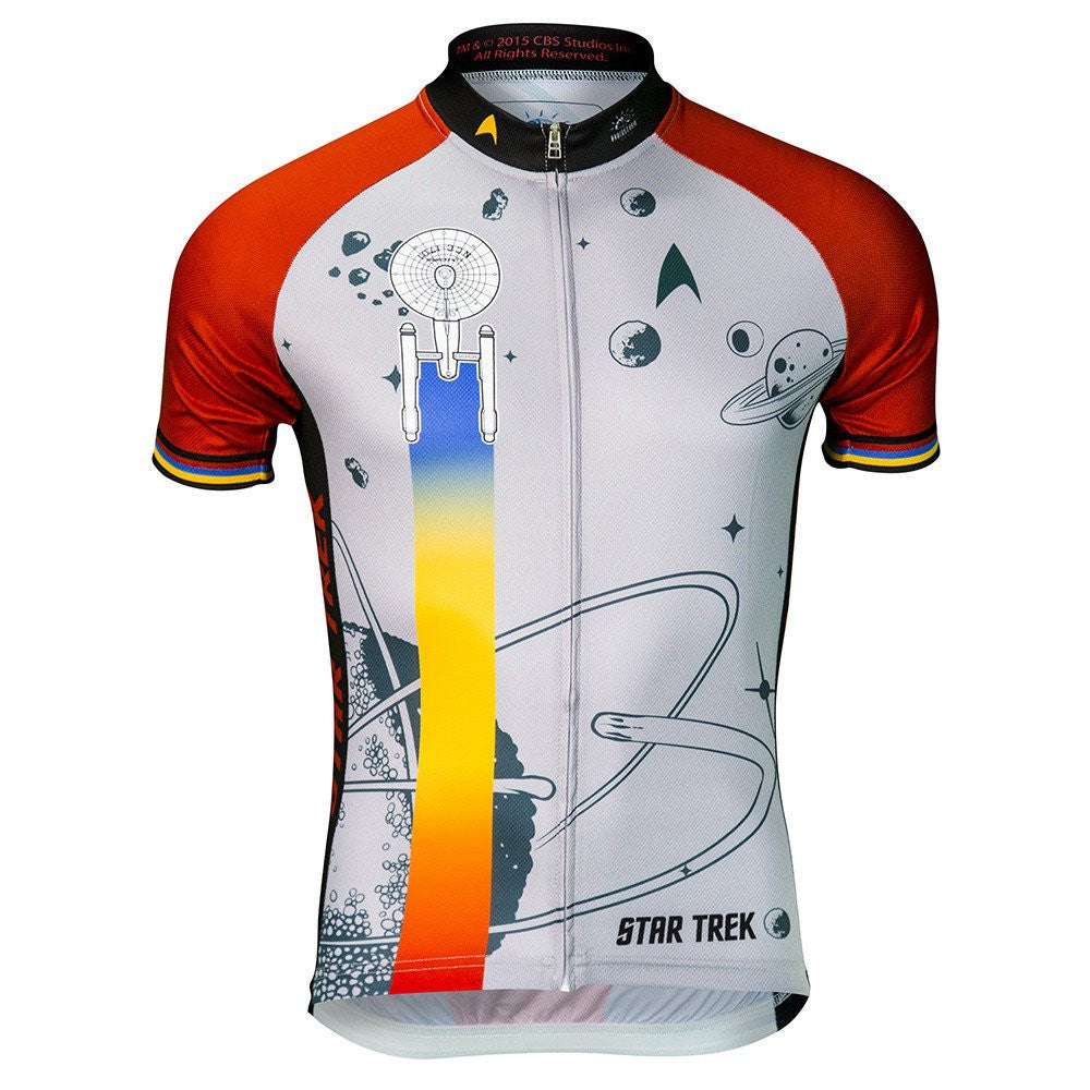 Star Trek Final Frontier Men's Cycling Jersey (S, M, L, XL, 2XL, 3XL)