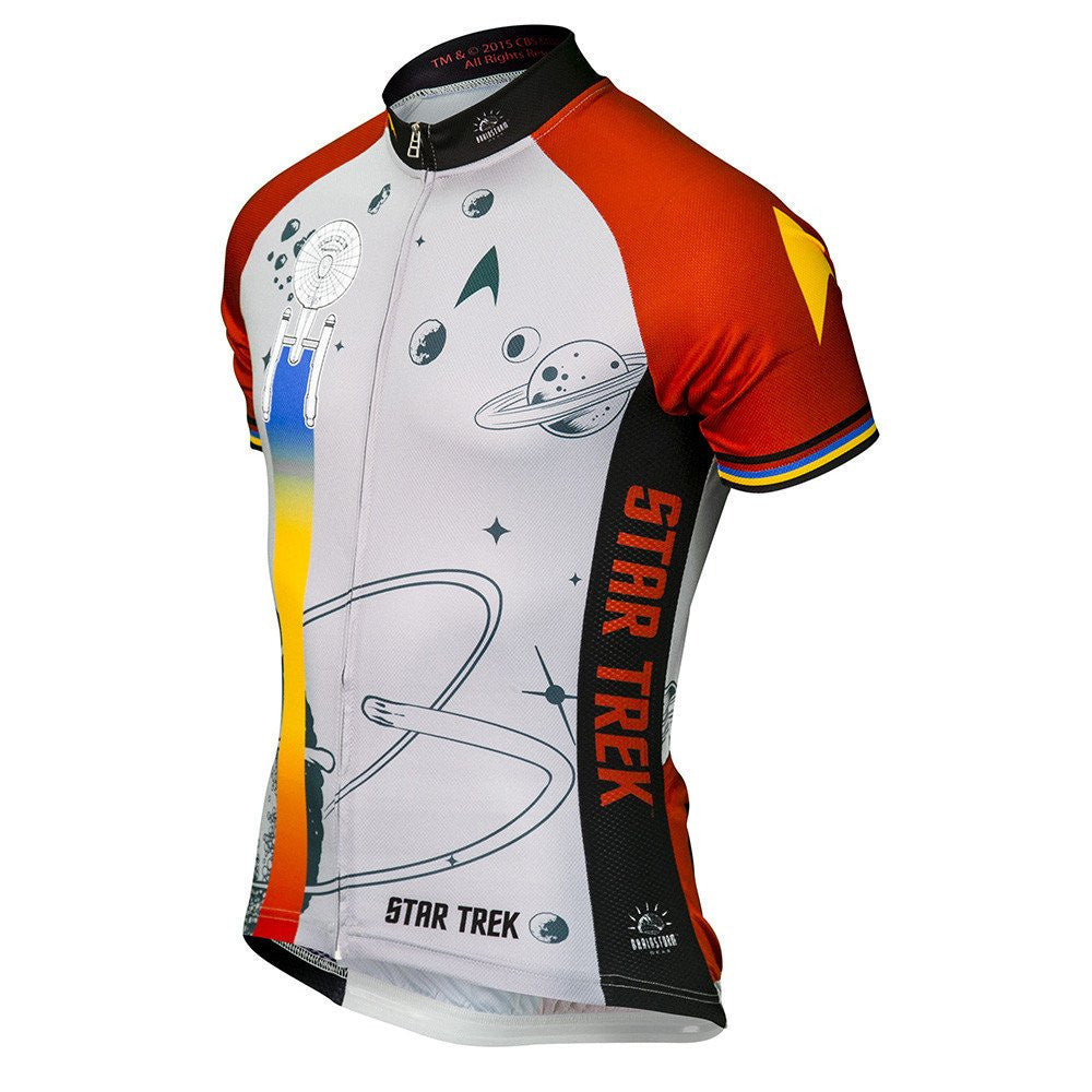 Star Trek Final Frontier Men's Cycling Jersey (S, M, L, XL, 2XL, 3XL)