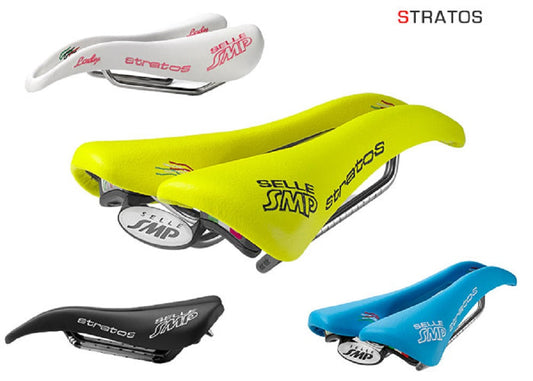 Selle SMP Stratos Pro Saddle with Carbon Rails