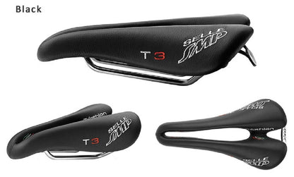 T3 Triathlon Bicycle Saddle (with Steel Rails)