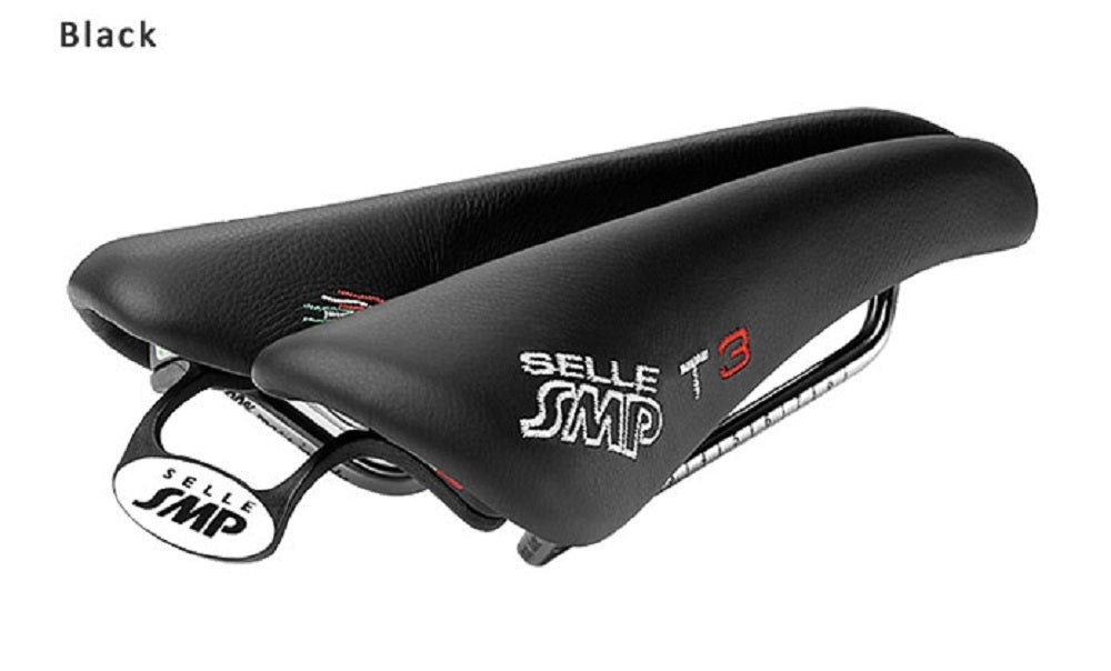 T3 Triathlon Bicycle Saddle (with Steel Rails)
