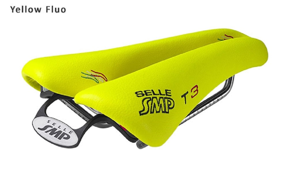 T3 Triathlon Bicycle Saddle (with Steel Rails)