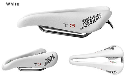 T3 Triathlon Bicycle Saddle (with Steel Rails)