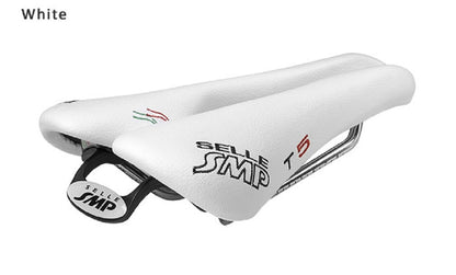 Selle SMP T5 Triathlon Bicycle Saddle with Steel Rails