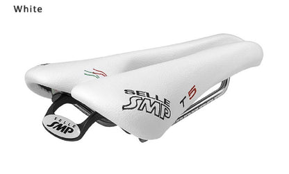 Selle SMP T5 Triathlon Bicycle Saddle with Carbon Rails