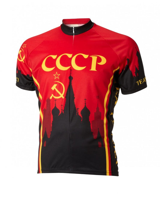 Team Soviet Union Men's Cycling Jersey (S, M, L, XL, 2XL, 3XL)