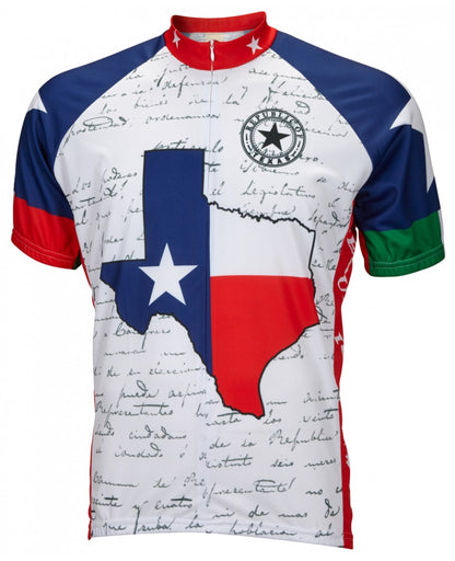 Texas Men's Cycling Jersey (S, M, L, XL, 2XL, 3XL)