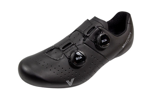 Vittoria Veloce Carbon Road Cycling Shoes (Black/Black) EU 40