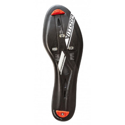 Vittoria Veloce Carbon Road Cycling Shoes (Black/Red) EU 38, EU 42