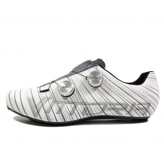 Vittoria Revolve Road Cycling Shoes - Silk White/Grey (Speedplay Sole)