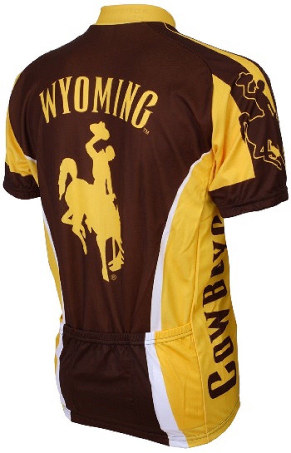 Wyoming Cowboys Men's Cycling Jersey (S, M, L, XL, 2XL, 3XL)